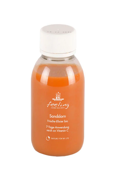 Sanddorn Elixier Bio 600 2000x – Aroma-Energie Regina Preininger